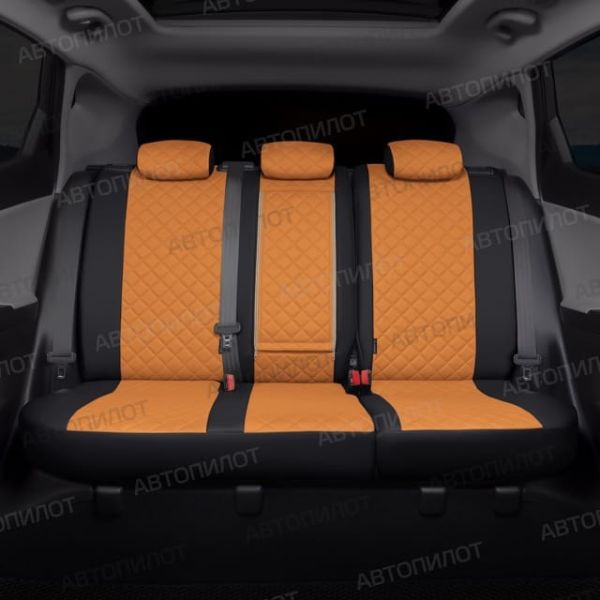 Чехлы Автопилот Экокожа Ромб на ТагАЗ Вега (2009+) Чехлы Автопилот Экокожа Ромб на ТагАЗ Вега (2009+)