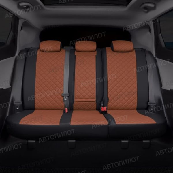 Чехлы Автопилот Экокожа Ромб на ТагАЗ Вега (2009+) Чехлы Автопилот Экокожа Ромб на ТагАЗ Вега (2009+)