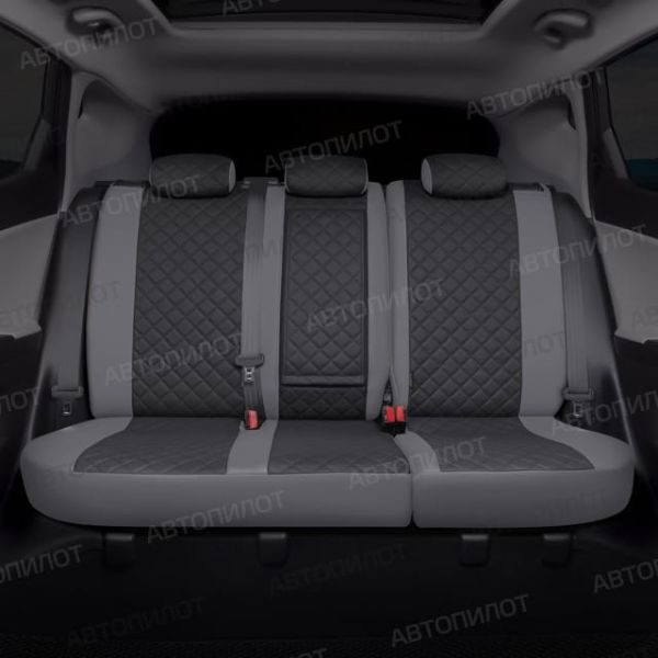 Чехлы Автопилот Экокожа Ромб на ТагАЗ Вега (2009+) Чехлы Автопилот Экокожа Ромб на ТагАЗ Вега (2009+)