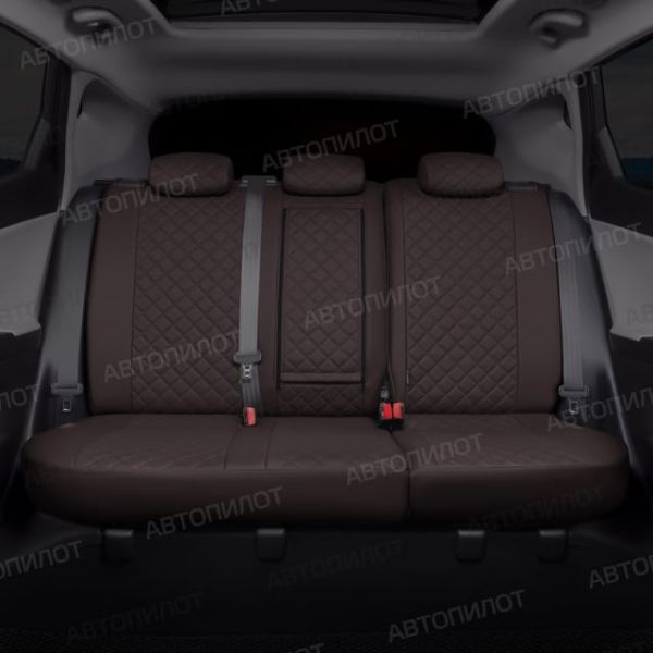 Чехлы Автопилот Экокожа Ромб на ТагАЗ Вега (2009+) Чехлы Автопилот Экокожа Ромб на ТагАЗ Вега (2009+)