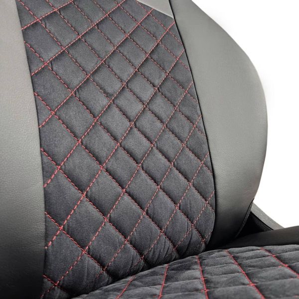 Чехлы Алькантара на Datsun on-Do (2014+) Чехлы Алькантара на Datsun on-Do (2014+)