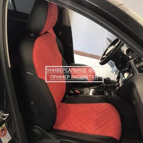 Чехлы Автопилот Алькантара Ромб на Hyundai Staria 8 мест (2021+) Чехлы Автопилот Алькантара Ромб на Hyundai Staria 8 мест (2021+)